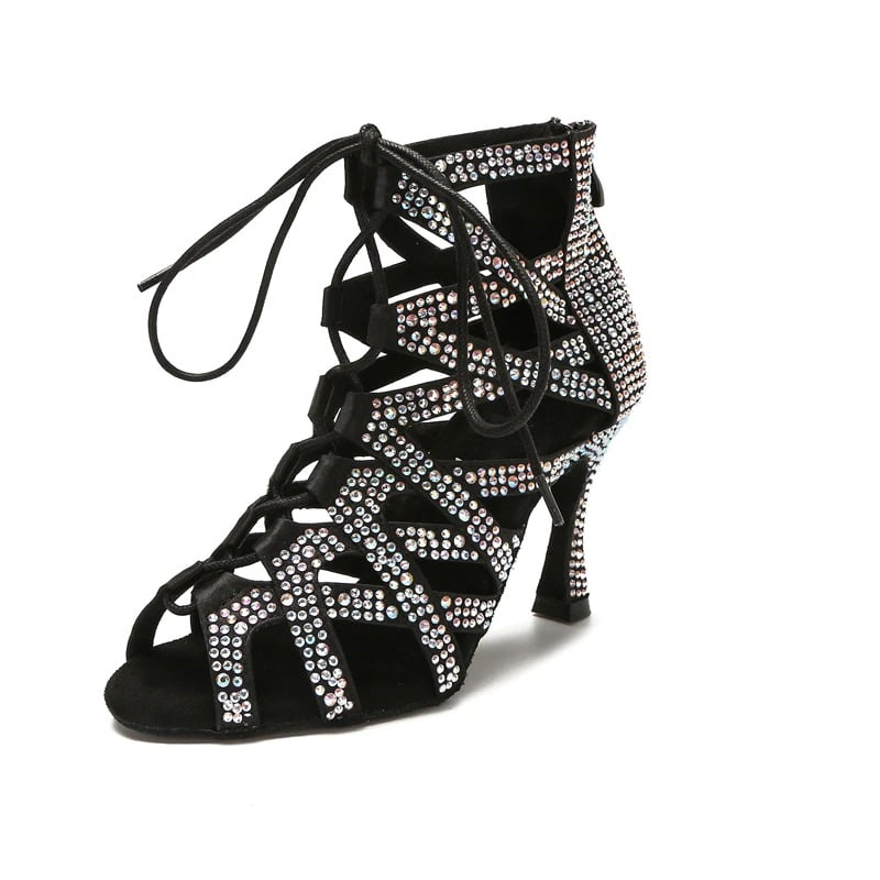 Botines de Baile Cristel Black